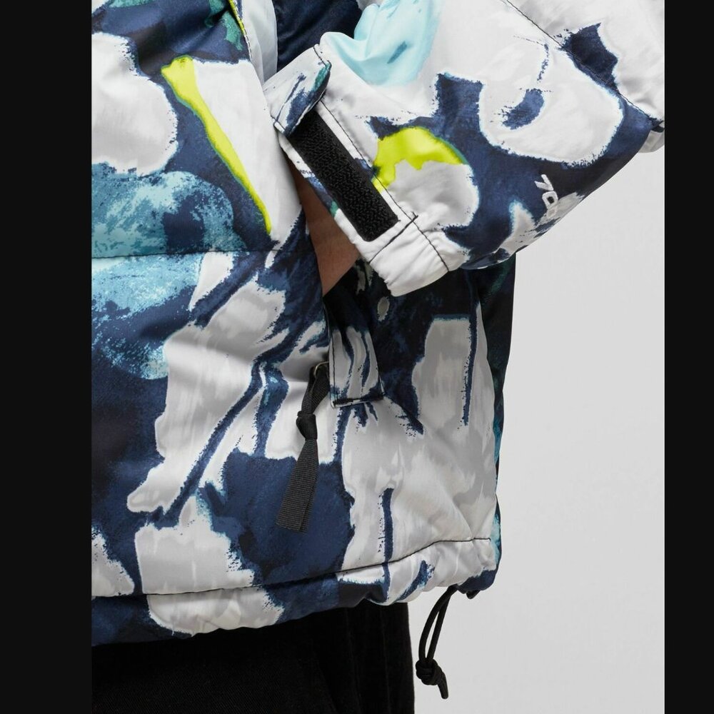 The North Face Men's 1996 Retro Nuptse 700 Down Puffer Jacket Abstract Floral L - Picture 4 of 15